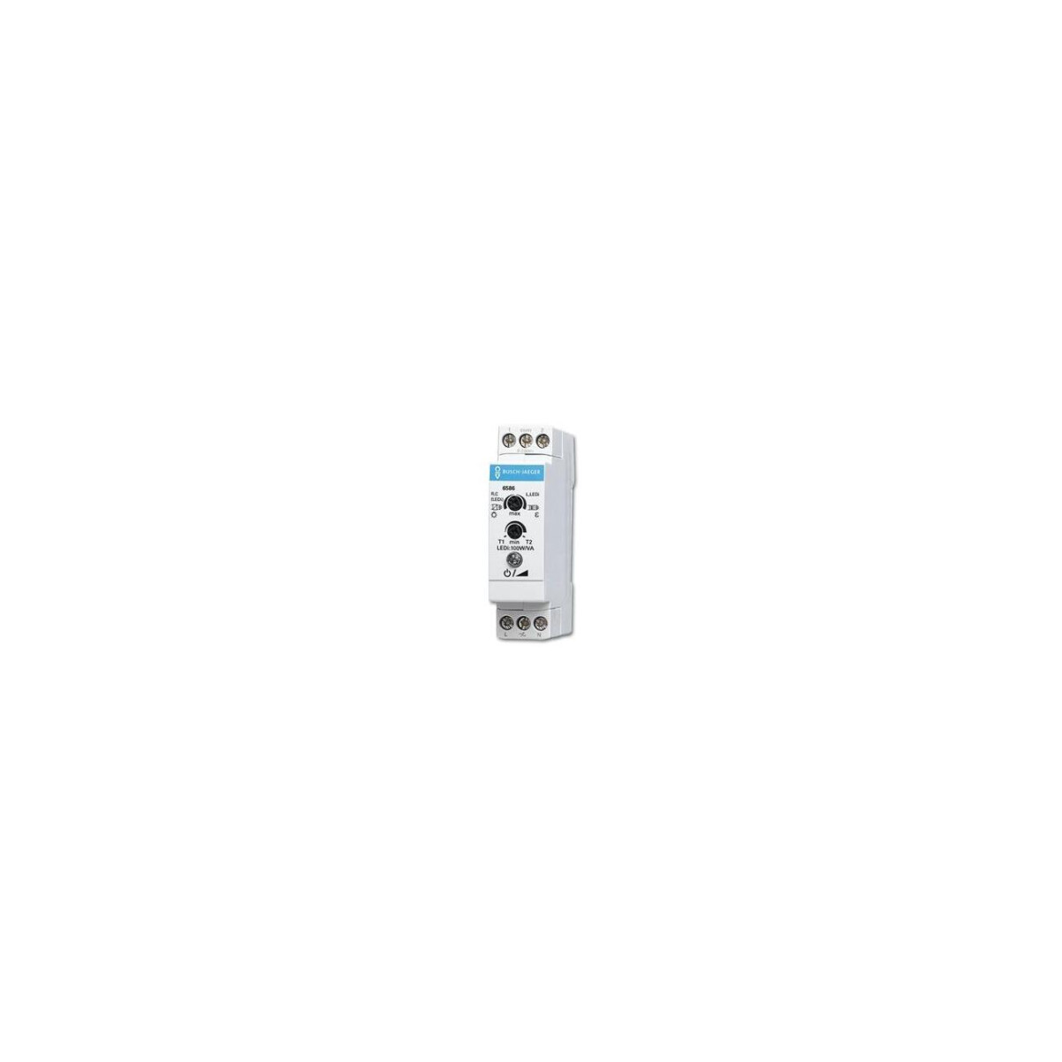 Busch-Jaeger Tastdimmer 2-100W uni REG Lichtwertspeicher 6586