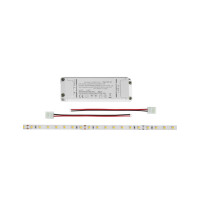 Brumberg LED-Lichtband 4,8W/m ws warm 3000K IP20 70Stk/m AC 230V mit Anschlussset 15291003