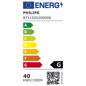 PHILIPS Halogen-Metalldampflampe MASTER klar 39,1W UV-Schutz 3000K G8,5 R&ouml;hre einseitig gesockelt