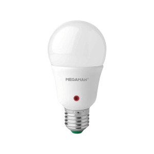 MEGAMAN LED-Lampe E27 A60 Sensor Classic 8,8W A+ 2700K...