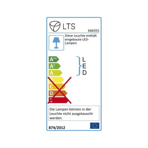 LTS LTS LED-Strahler 34W EuroLED 4000K 4350lm ws 1LED...