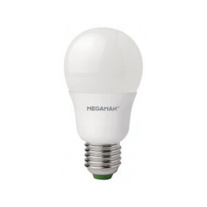 MEGAMAN LED-Lampe E27 A60 9,5W A+ 2800K wws opal 810lm...