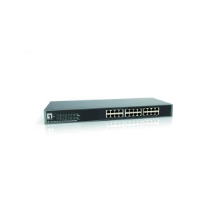 LEVELONE Switch 482,6mm(19) FEth Fast Ethernet 24x10/100Mbps/RJ45 FSW-2450
