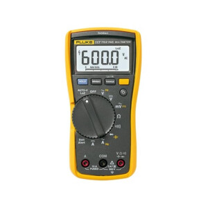 Fluke Multimeter digi man/auto 600VAC/0,1mV 10AAC/100&micro;A 10ADC/100&micro;A 40MOhm FLUKE-117EUR