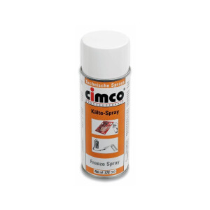 CIMCO K&auml;lte-Spray 400ml Fehlersuche