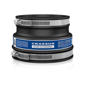 Crassus Adapterkupplung CAC 1452, 130-145/110-125mm, 0,6 bar CRA12060