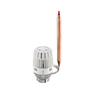 Heimeier Thermostat-Kopf K 40-70 GradC, Kapillarrohrl&auml;nge 2 m, wei&szlig; 6602-00.500