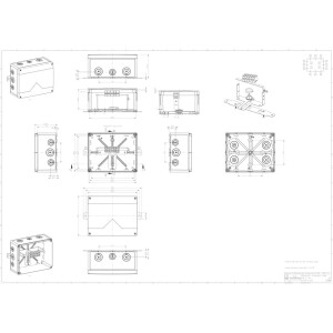 SPELSBERG Abzweigkasten IP66 16qmm 250x200x120mm or Kst...