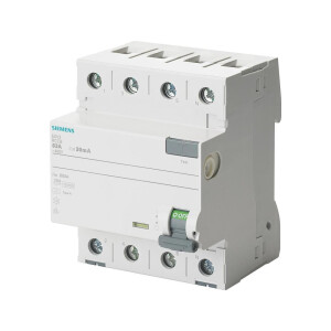 SIEMENS FI-Schutzschalter A 4p 400V 40A 0,3A 4TE REG...