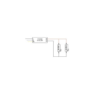 Brumberg LED-Trafo 1-60W 5A 12V n.dimmb IP65 stat Metallgeh 17121000