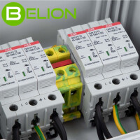 Belion PV Überspannungsschutz im Gehäuse 1000V DC, T2, 2MPP, MC4 ÜA-DC1000-T2-2MMP-MC4
