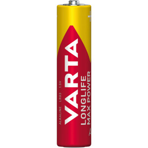 VARTA Batterie Micro 1,5V AAA/AM4 LR03 AL-MN 1,5V 1220mAh &Oslash;10,5x44,5mm