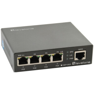 LEVELONE Tischswitch 5x10/100/1000Mbps
