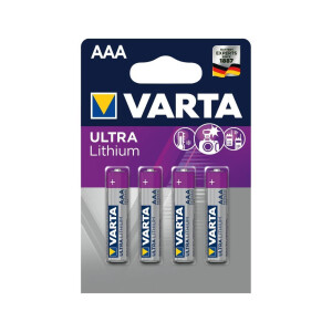 VARTA Batterie Micro AAA/AM4 Professional 1,5V Li 1050mAh...
