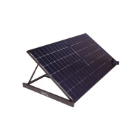 HEPA Solar PV-Balkonkraftwerk Full Black Glas/Folien 300W Panel + Microwechselrichter + Rahmen