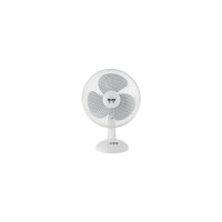 B-WARE DEKO Tischventilator Ø290mm 40W 3stuf ws 330mm Oszillation 1730cbm/h B305