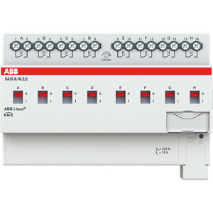 ABB Schaltaktor KNX REG 8TE 8Ausg 16A 2500W Bussystem KNX...