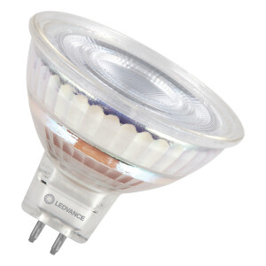 LEDVANCE LED-Reflektorlampe GU5,3 6,5W F 3000K ws 621lm...