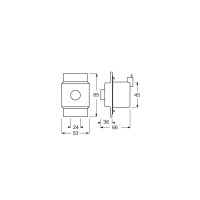 B-WARE Busch-Jaeger Dimmer Dreh/Druckkn 700W kapaz REG 2112-101