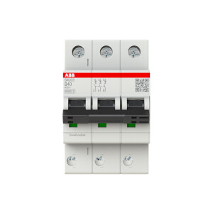 ABB Leitungsschutzschalter AC B 40A 3p 400V 3TE 50-60Hz IP20